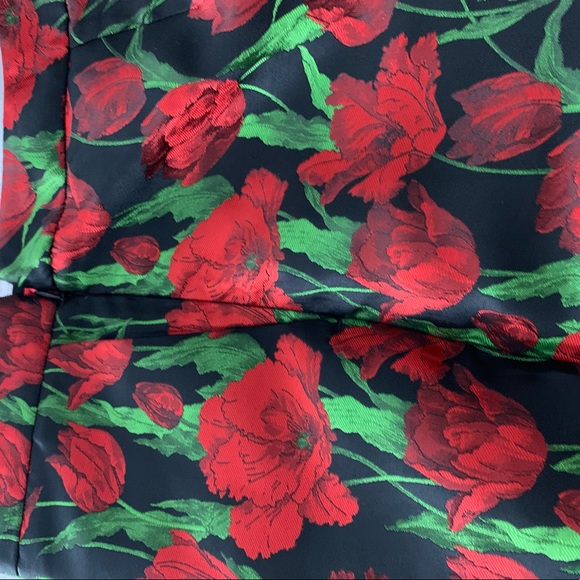 Flower oriented side zipper pants - Picture 2 of 3